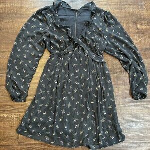 American Eagle Outfitters Charcoal Dress